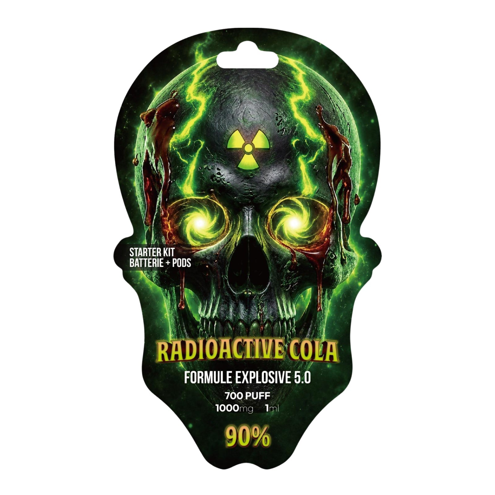 Pods Skull Vape CSA | Formule Explosive 5.0 | 4 saveurs - 420 Green road