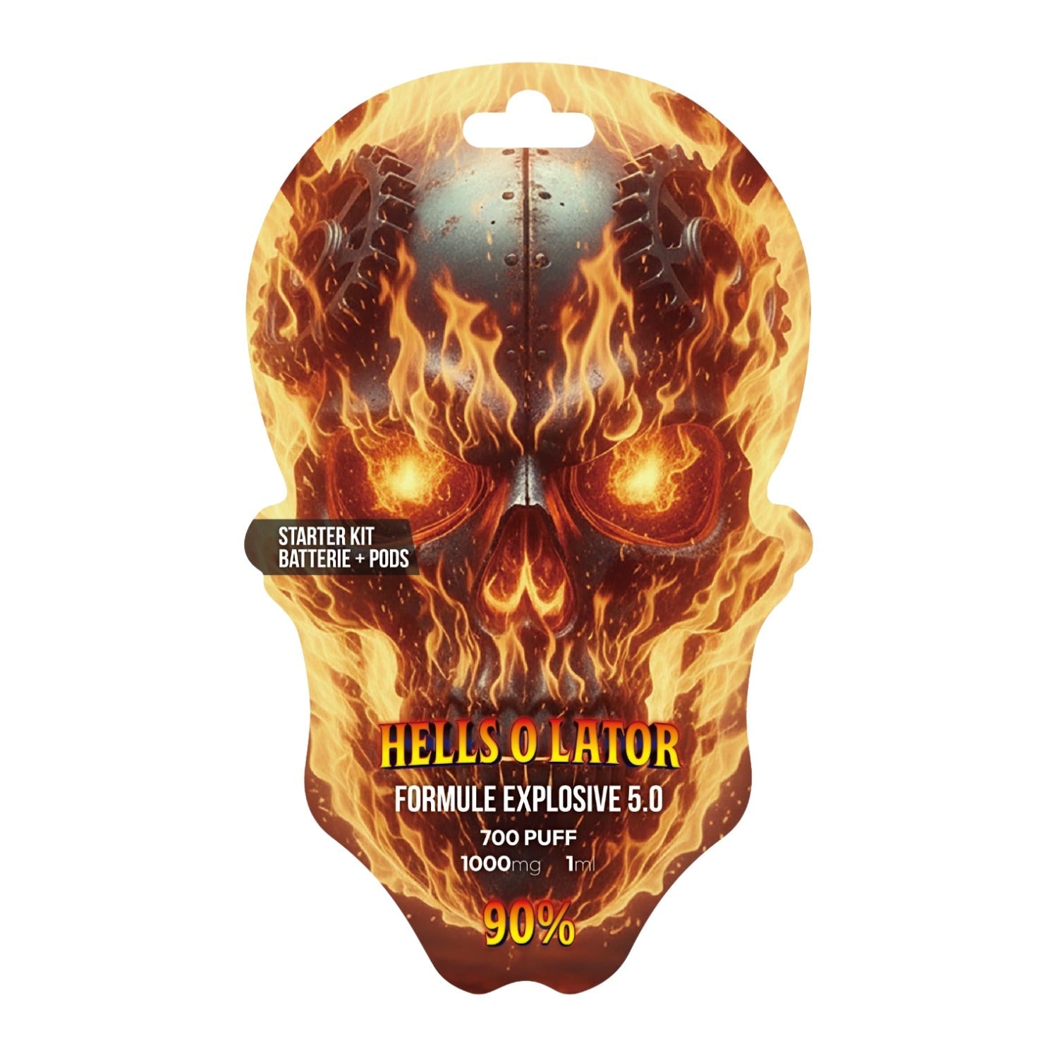 Pods Skull Vape CSA | Formule Explosive 5.0 | 4 saveurs - 420 Green road