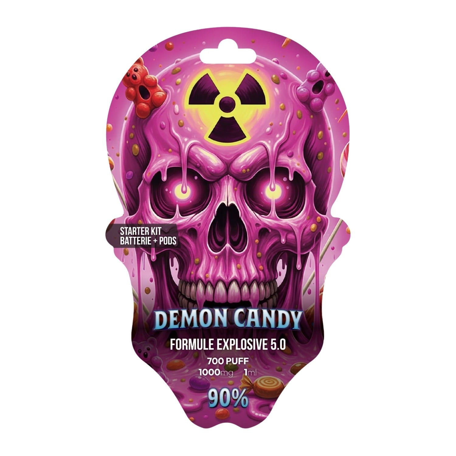 Pods Skull Vape CSA | Formule Explosive 5.0 | 4 saveurs - 420 Green road