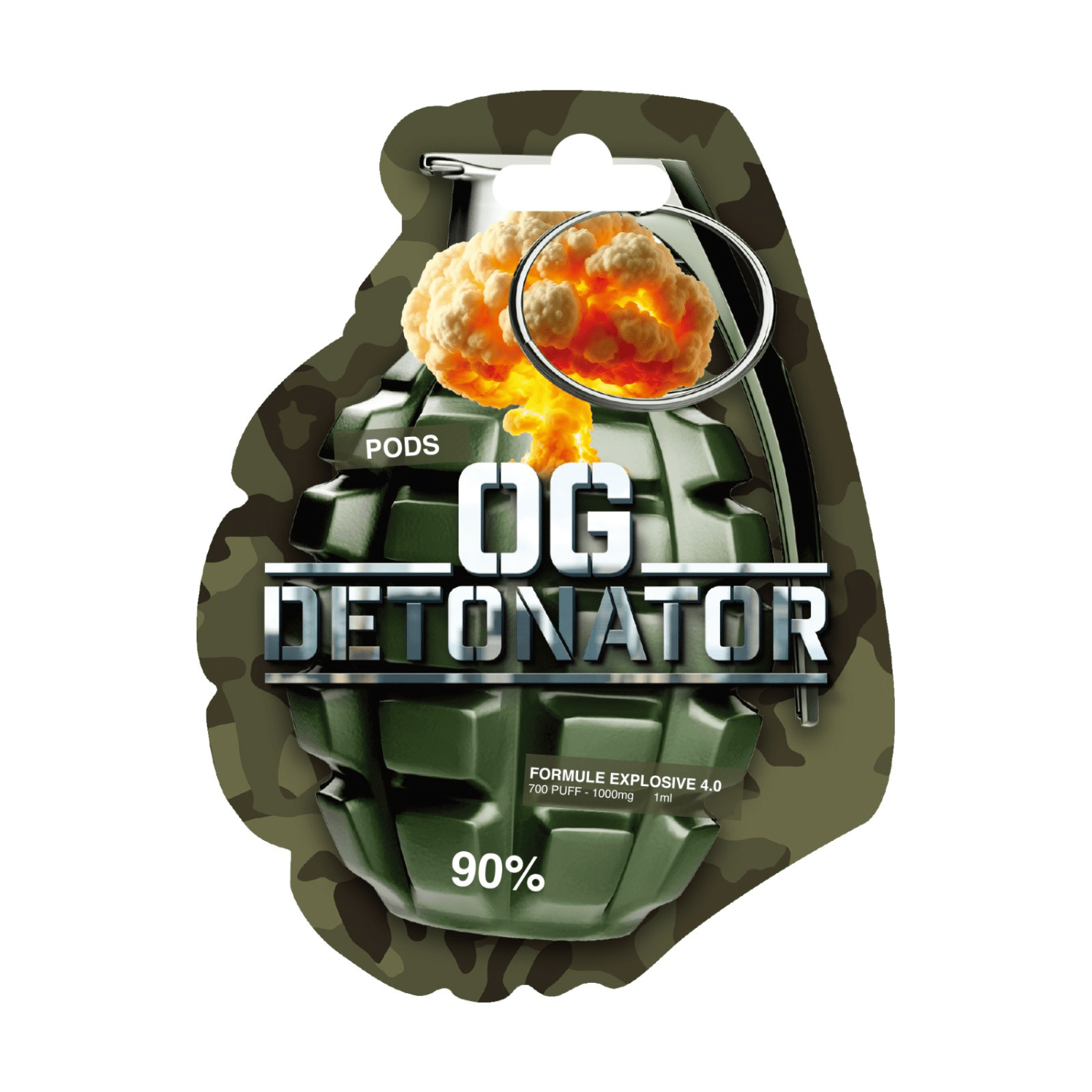 Pods Formule Explosive 4.0 | 10-OH-HHC | 6 Saveurs | 10 - OH - HHC | 6 Saveurs - 420 Green road